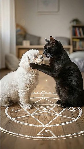 ✨ The Cat’s Halloween Spell Gone Right | AI Animal Stories & Daily Life