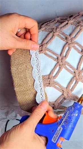 Plastic Bucket → Beautiful Basket ♻️ #diy #recycle #craft #craftideas #handmade #upcycling