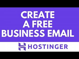 How to Create a Free Business Email in Hostinger | Step-by-Step Hostinger Email Tutorial