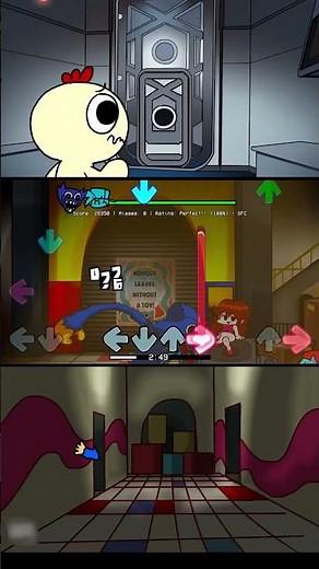 Bf, gf vs Huggy Wuggy Redux - FNF Playtime Mods