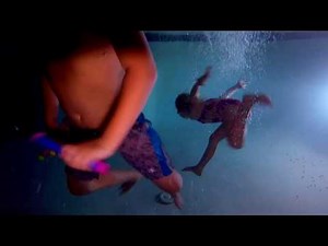 Night Time Swim at the Comfort Inn