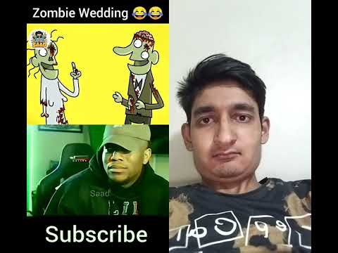 The Zombie Wedding #funny #shortfeed#fuunyshorts #cartoon #comedy #zombie