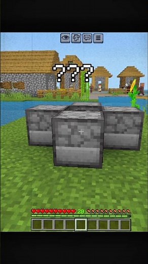 Minecraft flying trap moment