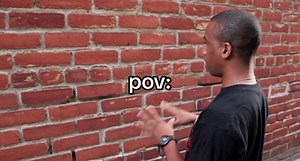 Man Talking to Wall Meme: Sad Conversations with oneself