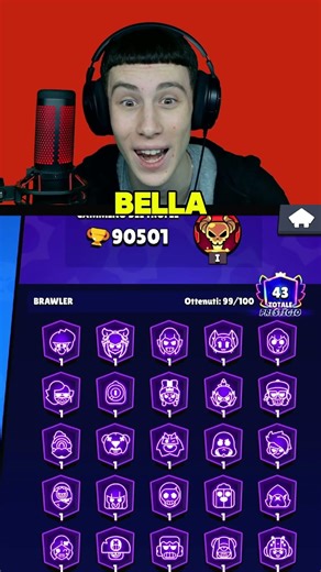 REAGISCO agli ACCOUNT degli ISCRITTI su Brawl Stars ITA!🔥 #brawlstars #shorts #fyp #viral #youtube