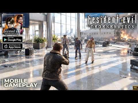 Resident Evil: Degeneration Mobile Unofficial Port 60FPS Gameplay walkthrough part 1 (Android/iOS)