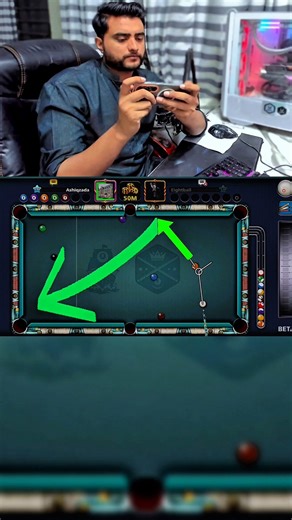 The Shot That Shouldn’t Be Possible… But It Happened! 😮🎱 #8ballpool #shorts