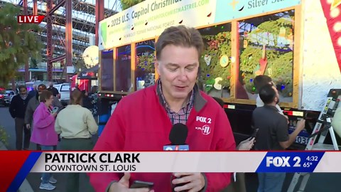 Capitol Christmas tree visits St. Louis en route to D.C.