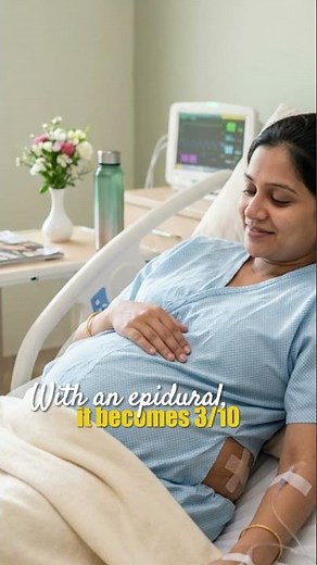 Ever wondered how an epidural actually works during labor? #shorts #pregnancy #epidural