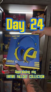 6.1K views · 1.2K reactions | Day 24 of appraising my ENTIRE Fallout Collection for insurance. This is an all Vault Tec themed shelf, featuring some cool items like the steelseries vault 111 headphones and mouse, 2 old school style alarm clocks, promotional noise makers, mugs, a nice poker set, and more! #fallout #day24 #vaulttec #falloutcollector #fallout4 #falloutonprime #fallout76 #vaultboy #vault111 #vault101 | The Fallout Collector | Facebook