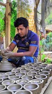 মাটির জিনিসপত্র বানানোর সহজ উপায় | Clay Craft Tutorial | Handicraft Making | মাটির কাজ Step by Step