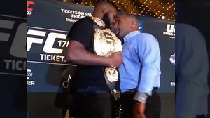 Jon Jones vs. Daniel Cormier -- Fighters Brawl At Promo Event