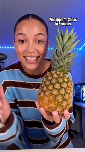 The Fastest Way to Cut a Pineapple!