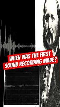 Who made the sound recording?