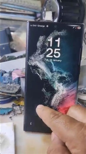 Samsung galaxy s22 ultra restart problem fix 👊#repair #highlights