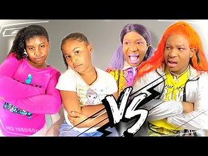 GIRLS PULL UP TO FIGHT LELE !! ( She calls Cece for help !!! )