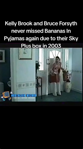 Nostalgia Wizard on Instagram: "Kelly Brook and Bruce Forsyth never missed Bananas In Pyjamas again due to their Sky Plus box in 2003 #tv #advert #kellybrook #bruceforsyth #sky #skyplus #skyglass #skytv #funnyvids #funny #nostagia #childhood"