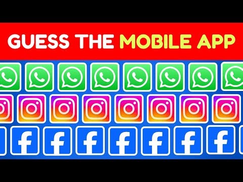 Guess the Mobile📲 App in 5 Seconds! | Brain Test Challenge📲