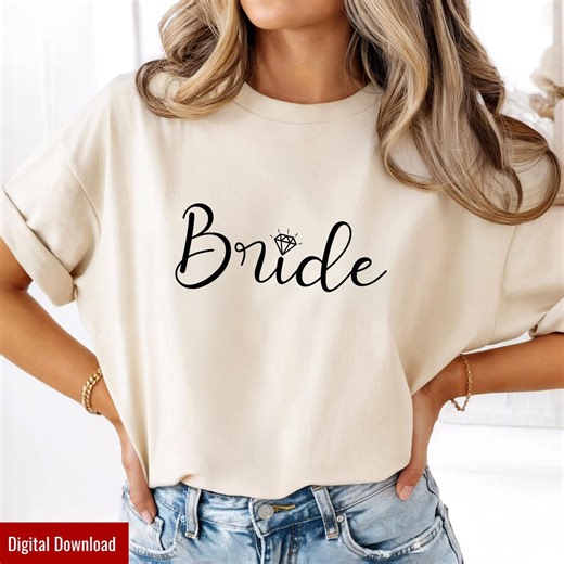 Bride SVG PNG Instant Digital Download, Wedding, Diamond Ring, Bachelorette, Bride to Be Png, Engagement, Bridal Party Design - Etsy Australia