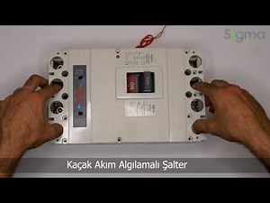 Kaçak Akım Algılamalı Şalterlere Açtırma Bobini Takılması