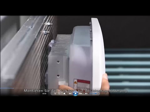 [German] Installationsvideo: SUN2000-3-10KTL-M0/M1