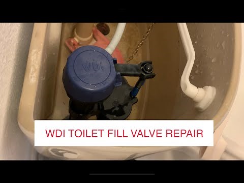 WDI Toilet Fill Valve Leak Repair