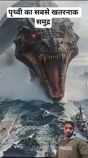 पृथ्वी का सबसे खतरनाक समुद्र #facts #sea #sciencefacts #amazingfacts #trending #viral #nature
