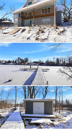 ✨ On the Market | Riverfront Living in Fremont ✨ 📍 212 Tustin Rd | Fremont, WI 💰 $739,900 🔗 https://tinyurl.com/212-tustin-rd Welcome to your private Wolf River retreat Set on 2.59 wooded acres with 160 ft of river frontage, this 5-bedroom, 3.5-bath home offers luxury, space, and true waterfront living—with river & channel access just minutes from Fremont’s favorite spots . 🏡 Highlights: • 3,944 sq ft of thoughtfully designed living space • Vaulted great room with wood-burning fireplace & wa