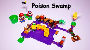 Lego Super Mario 71383: Wiggler's Poison Swamp Speed Build Adventure