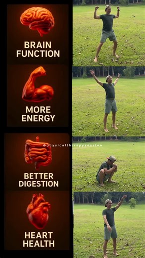 Madz Mariwa 🇵🇭 on Instagram: "Exercises That is Good for the Heart, Digestion, Beain and Boost Energy!! #wellness #fitness #dedication"