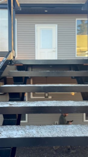 Paint and final install completed. Came through and welded all the connections on these beautiful handrails I fabricated a while back. If you are looking for something custom such as this don’t hesitate to reach out. 780-362-3356 #yegwelding #albertawelding #rigwelding #portablewelding #fabrication #welding #handrails | Integrity welding solutions Ltd. | Facebook