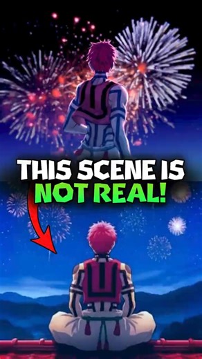 This Demon Slayer Scene Is Not Real! Demon Slayer Explained #shorts