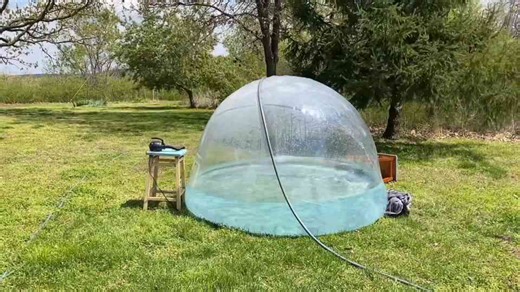 Inside the world’s largest fish bowl: A unique swimming experience