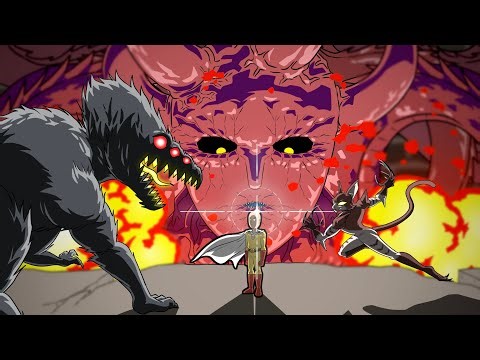 SAITAMA vs OROCHI, ROVER, and NYAN | OPM season 3 | Fan Animation
