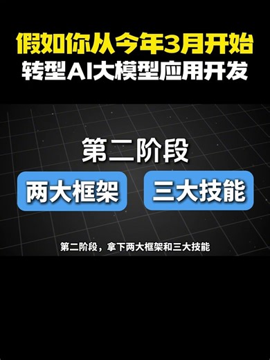 假如你从今年3月开始转型AI大模型应用开发，多久能上岸？