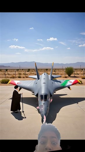 Netanyahu React! Inflatable Fighter Jet Prank: Trump &#usavsiran#shorts#youtubeshorts #memes