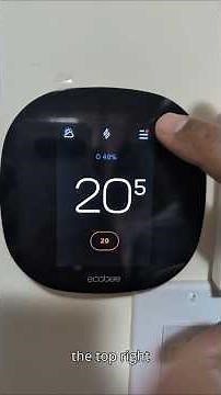 How to Correct Temperature or Humidity Reading on Ecobee Thermostat