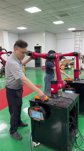 Welding robotic arm#Laser welding robot#Six-axis robot#Industrial robots
