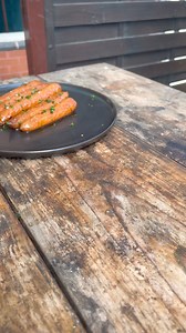 All about the Sides, 37 of 50. Honey Glazed Roasted Carrots with Cumin and Chilli - intensely flavoured carrot with sweetness, spice and salt it’s just a winner this, I have made this with garlic before and oddly I felt it’s better without (usual for me) but yea it’s a banger this - nice for a bbq side or just a casual upscale for a roast.. you do you 💚 6-8 medium sized carrots 1 tsp ground cumin 1 tsp chilli flakes 15-20g butter 1-2 tbsp honey Olive oil Salt Chives 1. Scrub the carrots rather 