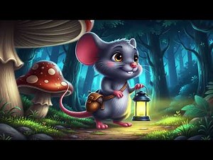Milo the Moonlight Mouse | Bedtime Forest Adventure | Kids Story