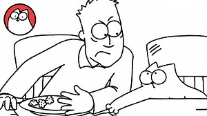 3.1M views · 118K reactions | NEW FILM 'Simon's Cat - Fast Food' (A #thanksgiving special) OUT MEOW! Simon's Cat and Kitten join forces to steal Simon's dinner.   Happy Thanksgiving. Watch Below. | Simon's Cat | Facebook