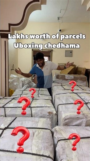 Asal munnayi parcels lo chudhama #parcel #unboxing #funny #trending #shorts