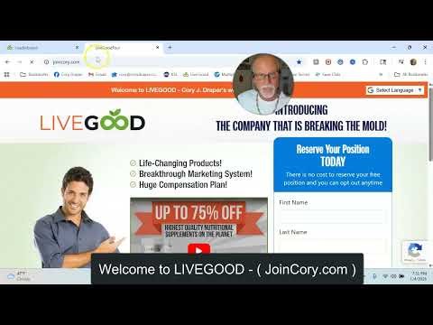 LIVEGOOD: Full Training, Review, Webinar, How To Get Signups