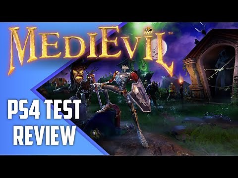 Medievil PS4 Test Review mit Gameplay zum Remake / Remastered des Klassikers Deutsch / German