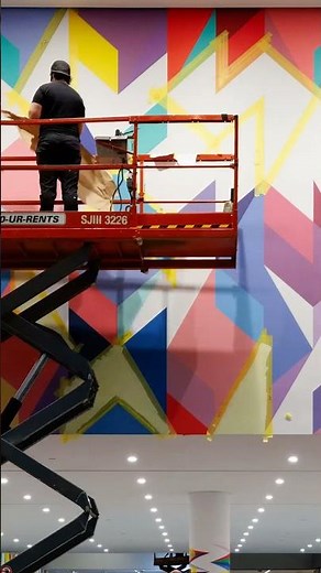 A behind the scenes look at how this colorful world was made! 🖌️ #timelapse