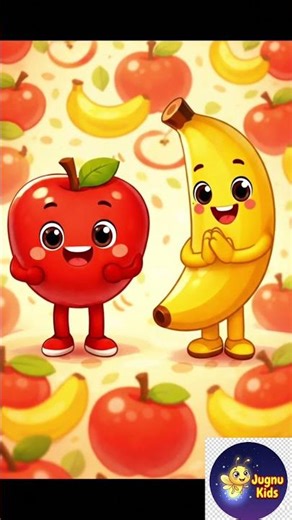 Apple Banana Dance Song | Chiki Chiki Boom | Hindi Kids Nursery Rhyme #cartoon #kidslearning