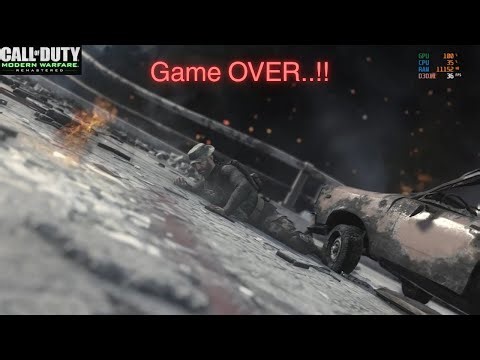 Modern Warfare Remastered on Hype 5 AMD X6 | game over