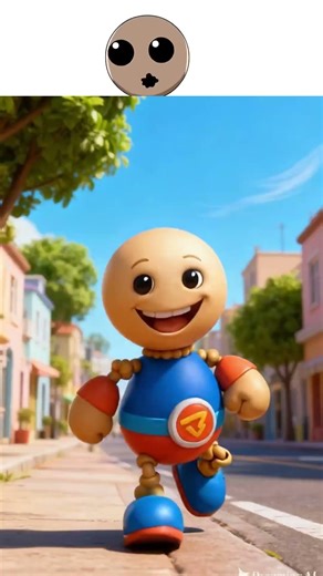 My Sprunki OC: Buddy (KickTheBuddy) – running happily through the colorful streets! 🏃✨ #sprunkioc