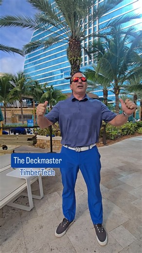 TimberTech PVC decking. Cypress is the color. It's no accident that we build for the most recognizable brands. #deckmastersofsouthflorida #luxurylifestyle #deckbuilding #luxurydecks #deckdesign #timbertech | Deckmasters of South Florida