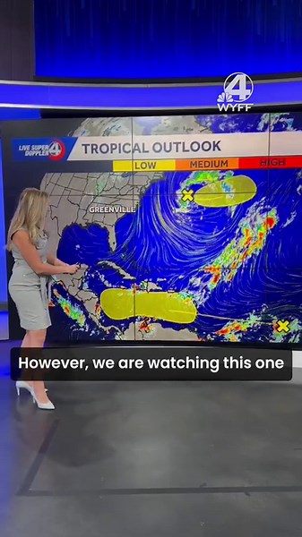 Cold fronts could potentially steer what lies in the tropics